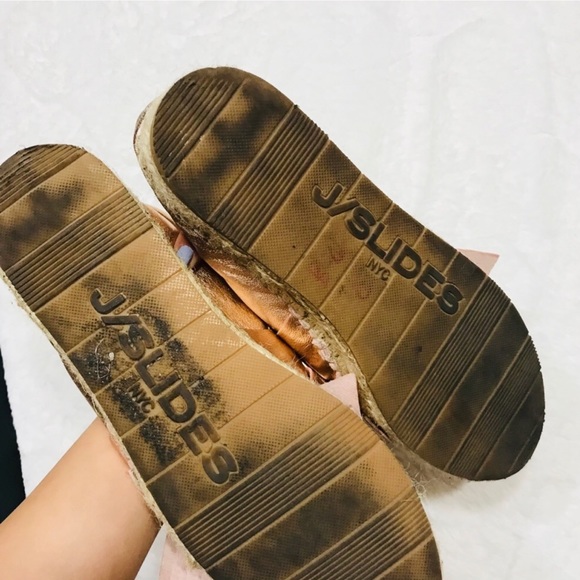 J Slides metallic bow espradille slides - Picture 6 of 6